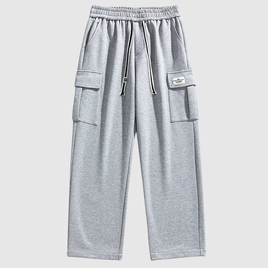 Mathis – Pantalons de training oversize à coupe décontractée
