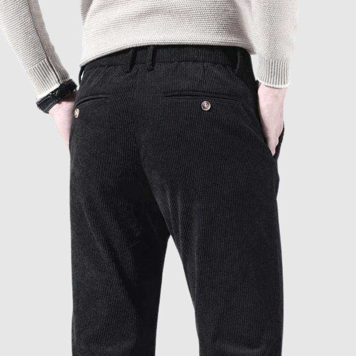 Leo – Pantalon en daim doux