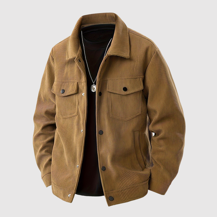Šimon – Manteau isolé en tissu en laine
