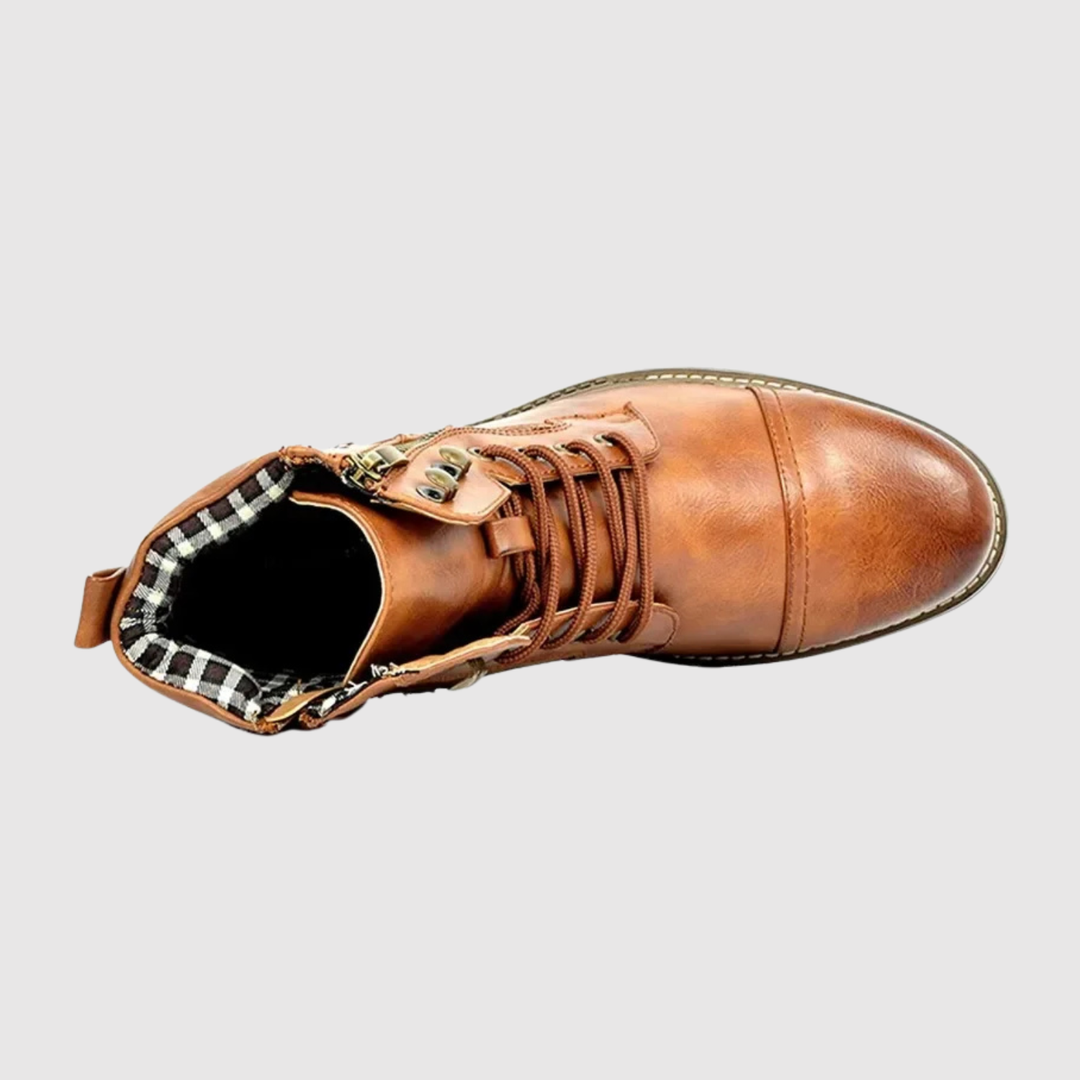 Oskar – Chaussures en Cuir Solides pour un Usage Quotidien et des Aventures