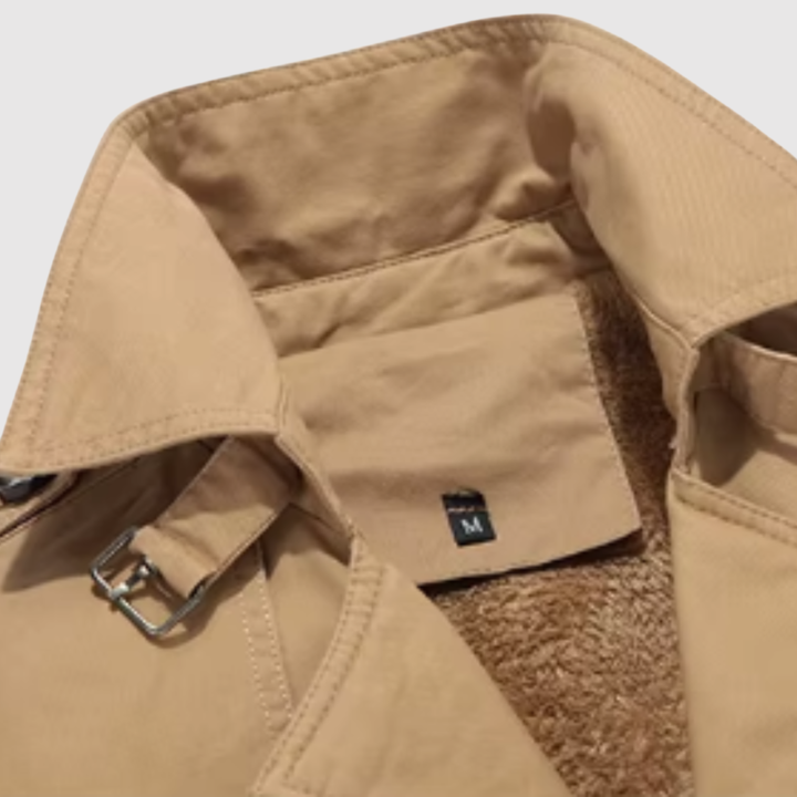 Marek – Manteau d'hiver avec doublure en laine