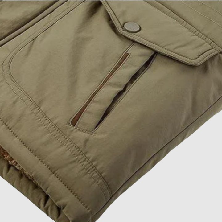 Marek – Veste d'hiver avec doublure en duvet et capuche