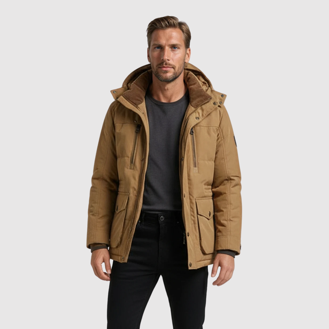 Marek – Veste d'hiver avec doublure en laine