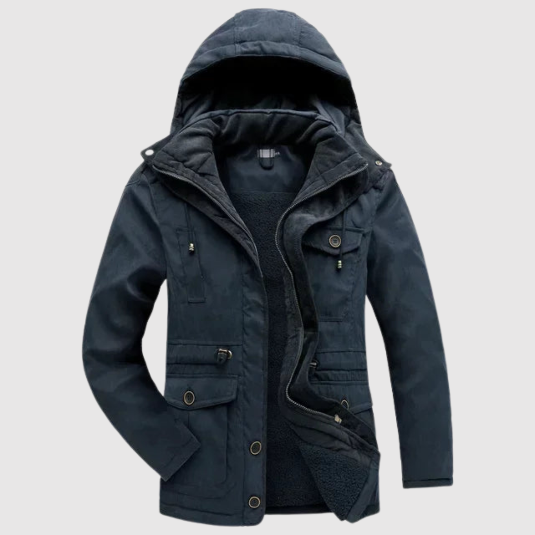 Marek – Veste d'hiver chaude avec doublure épaisse