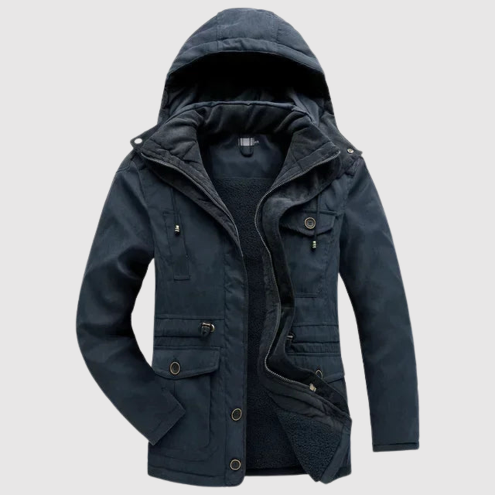Marek – Veste d'hiver chaude avec doublure épaisse
