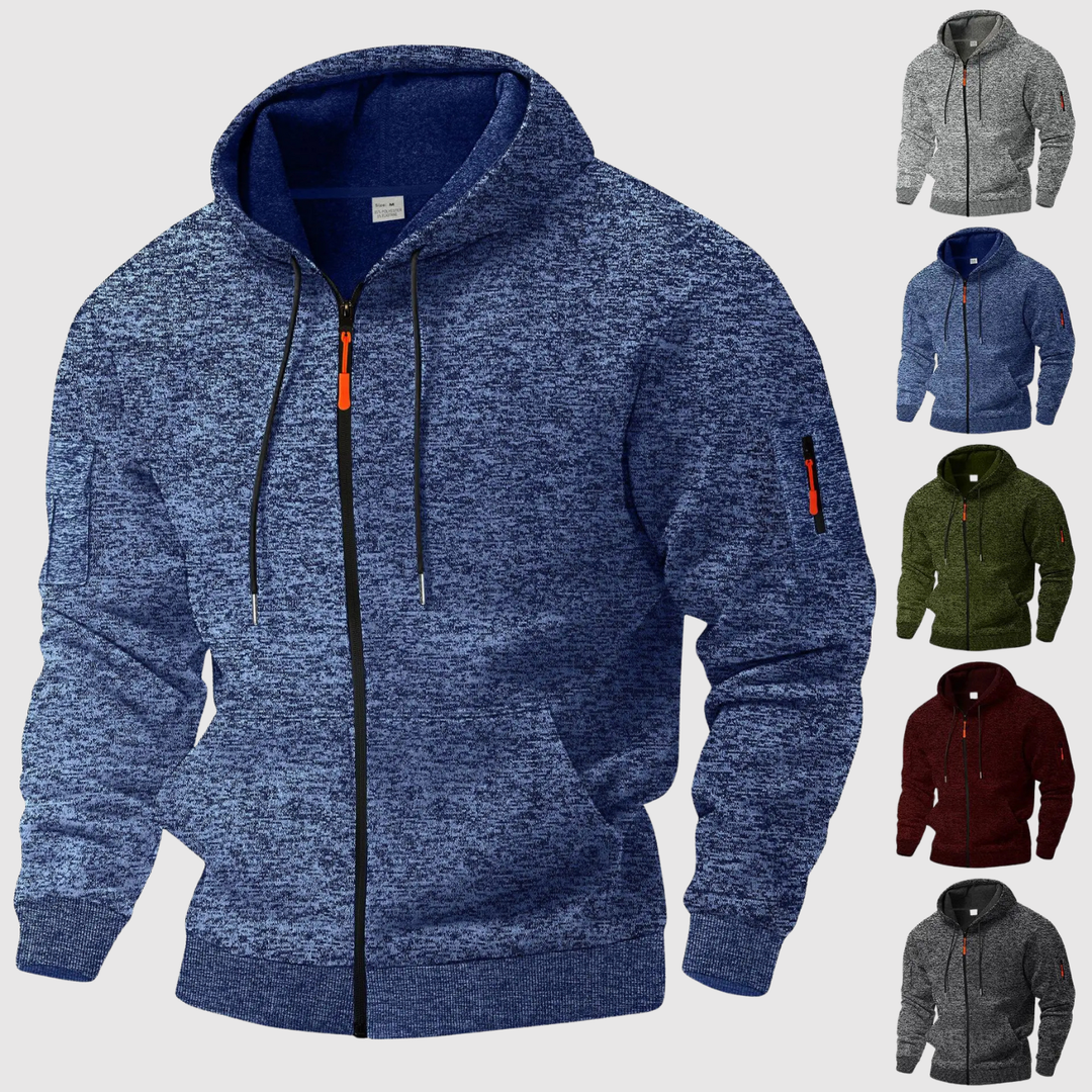 Šimon - Sweat sportif chaud avec fermeture éclair