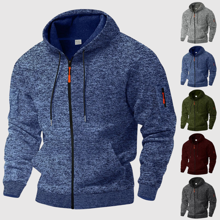 Šimon - Sweat sportif chaud avec fermeture éclair