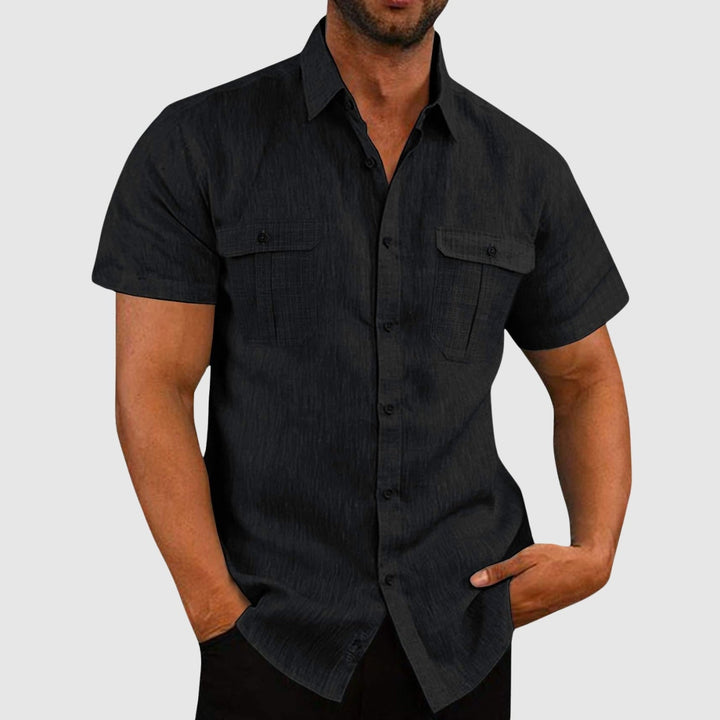 Lucas – Chemise ample à manches courtes