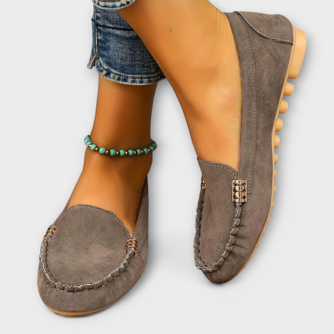 Bertlinde - Mocassins turquoise