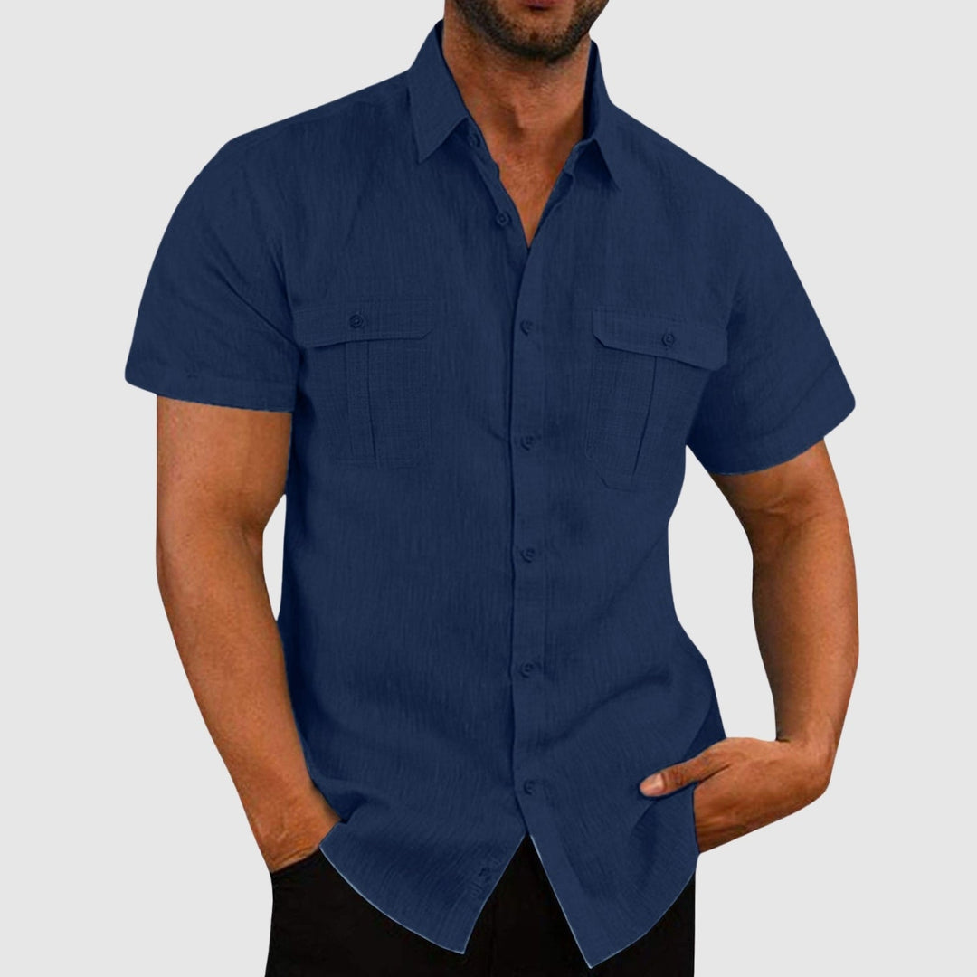 Lucas – Chemise ample à manches courtes