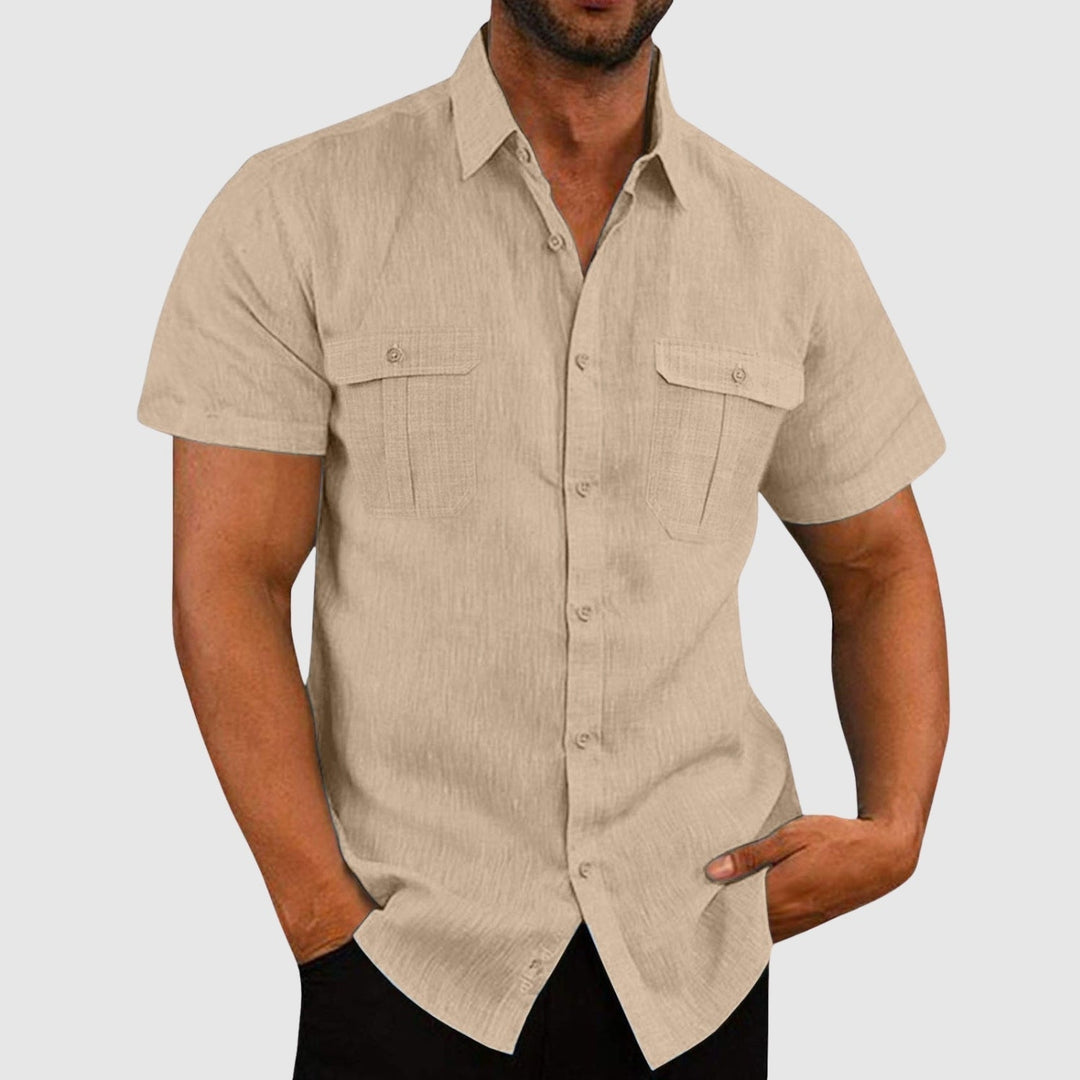 Lucas – Chemise ample à manches courtes