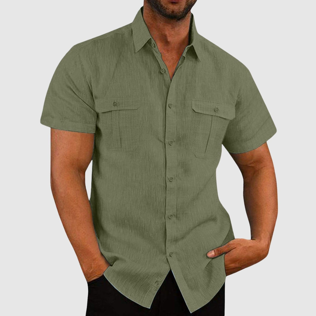 Lucas – Chemise ample à manches courtes