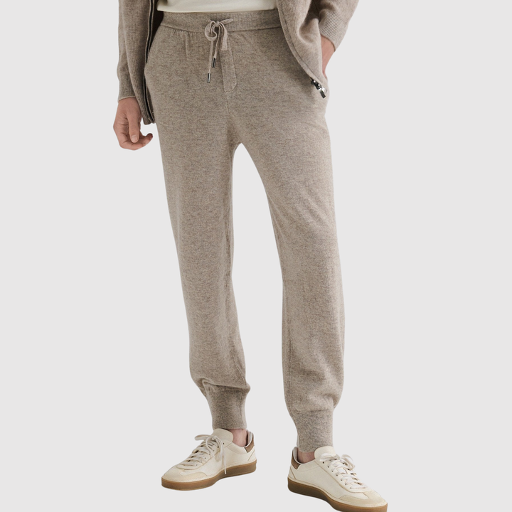 Mathis – Pantalon de sport basique en beige