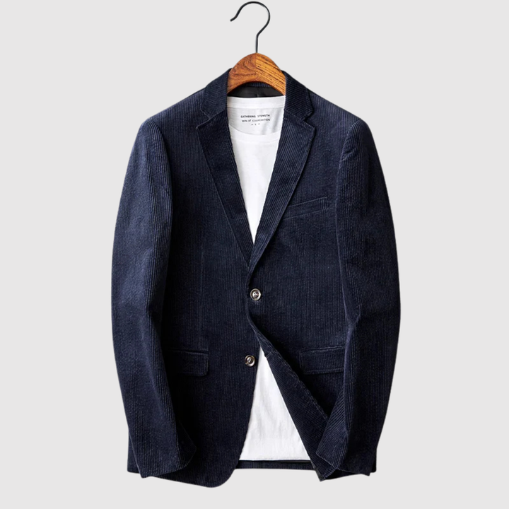 Šimon – Blazer Milano en daim structuré délicat