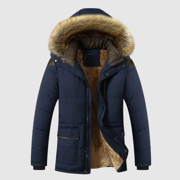 Marek – Veste d'hiver avec capuche en duvet
