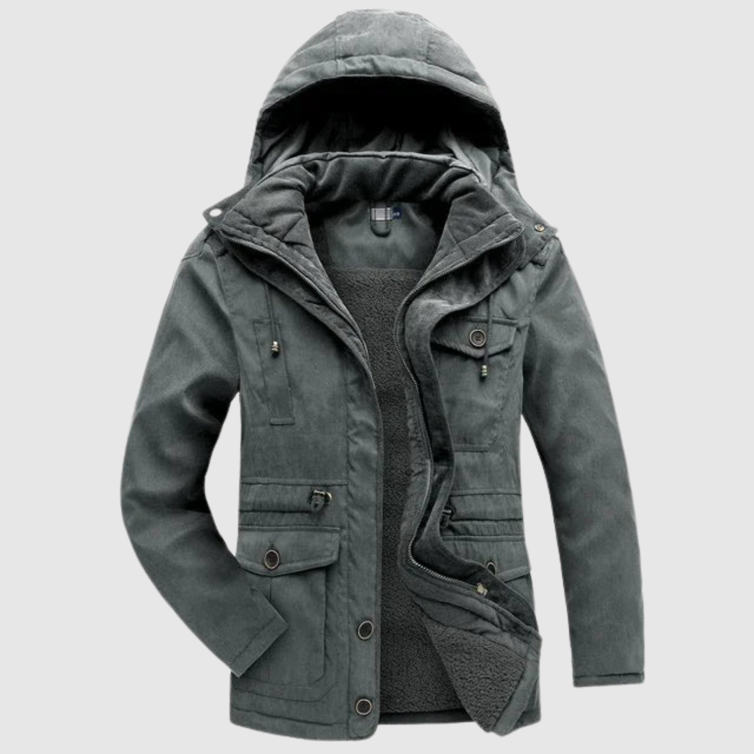 Marek – Veste d'hiver chaude avec doublure épaisse