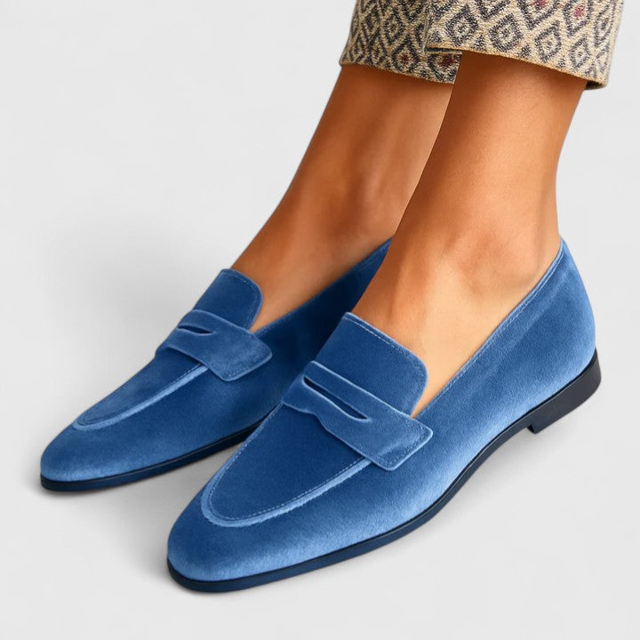 Theodelinde - Mocassins bleus