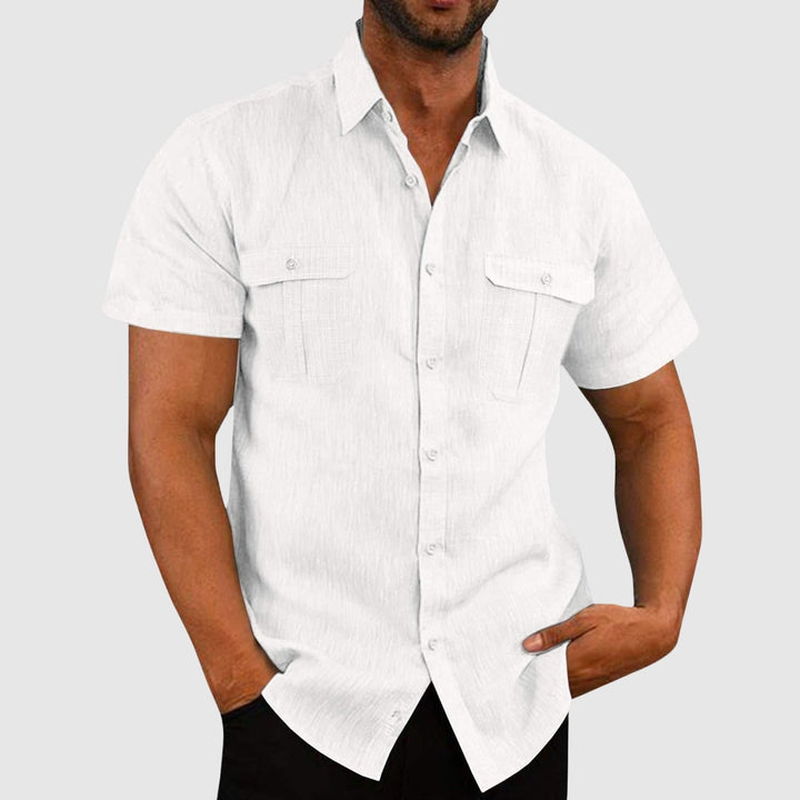 Lucas – Chemise ample à manches courtes