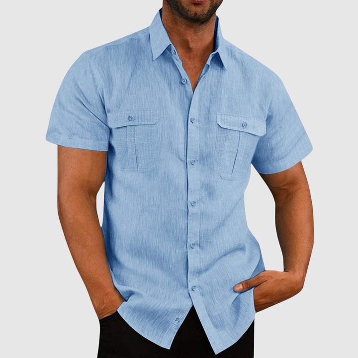 Lucas – Chemise ample à manches courtes