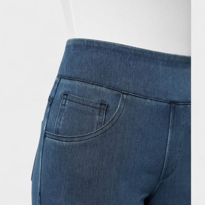 Irene - Pantalon en jean à coupe large