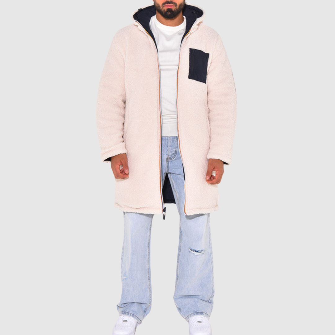 Marek – Veste d'hiver réversible avec effet doux