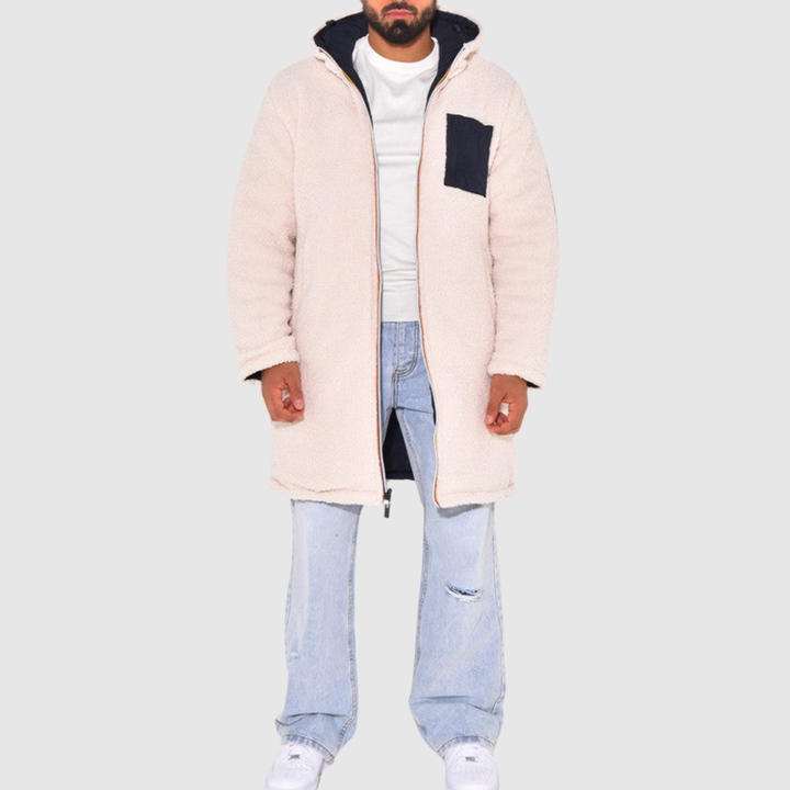 Marek – Veste d'hiver réversible avec effet doux