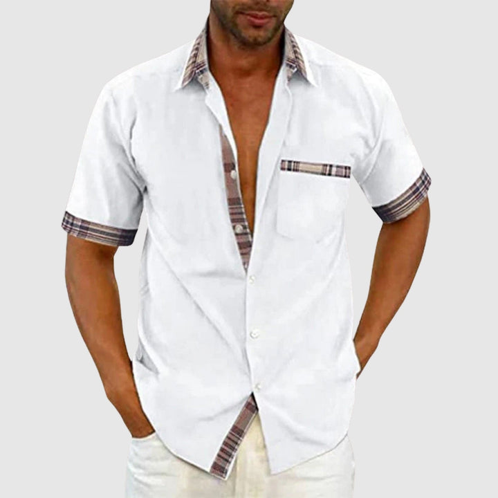Lucas – Chemise décontractée à manches courtes