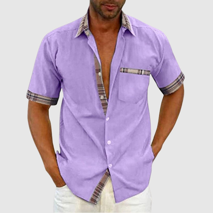 Lucas – Chemise décontractée à manches courtes