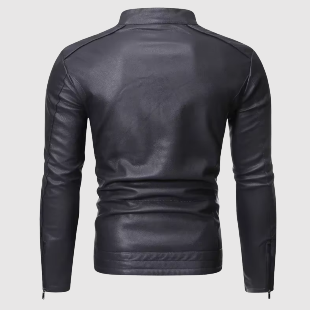 Dorian – Veste en cuir moderne au design épuré