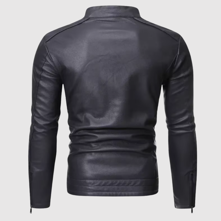 Dorian – Veste en cuir moderne au design épuré