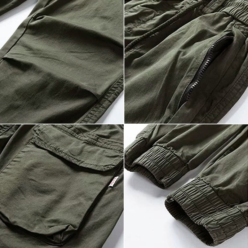 Leo – Pantalon cargo avec poches et sans poches