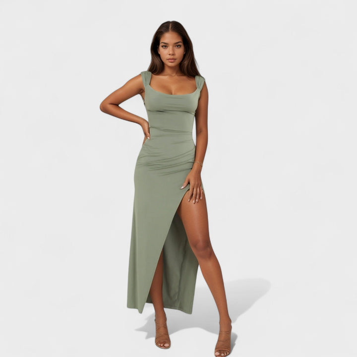 Sarela - Robe longue à dos ouvert
