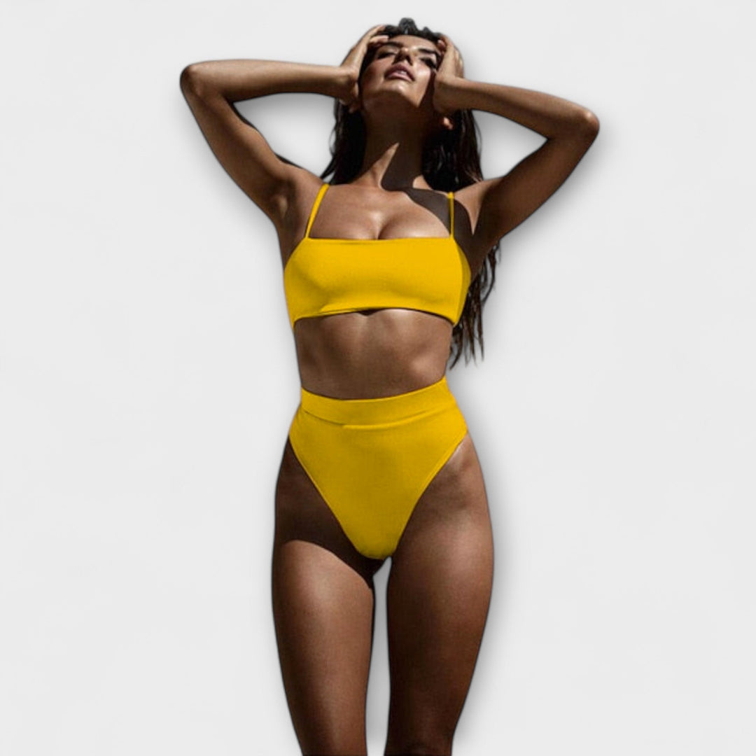Saar - Bikini minimaliste à côtes