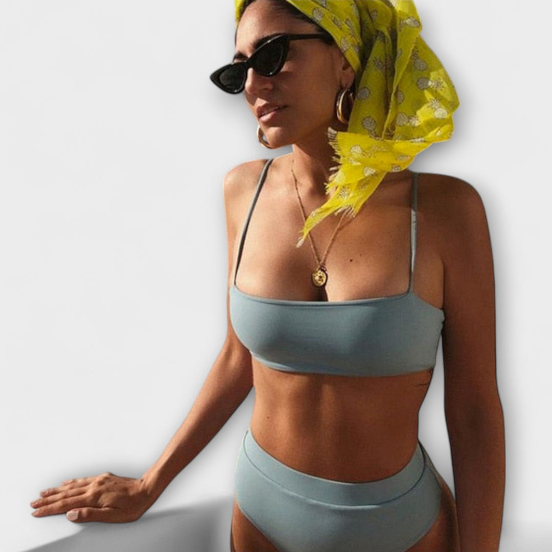 Saar - Bikini minimaliste à côtes