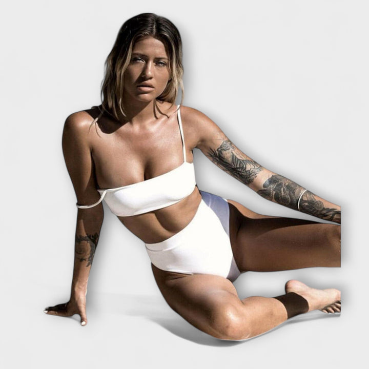 Saar - Bikini minimaliste à côtes