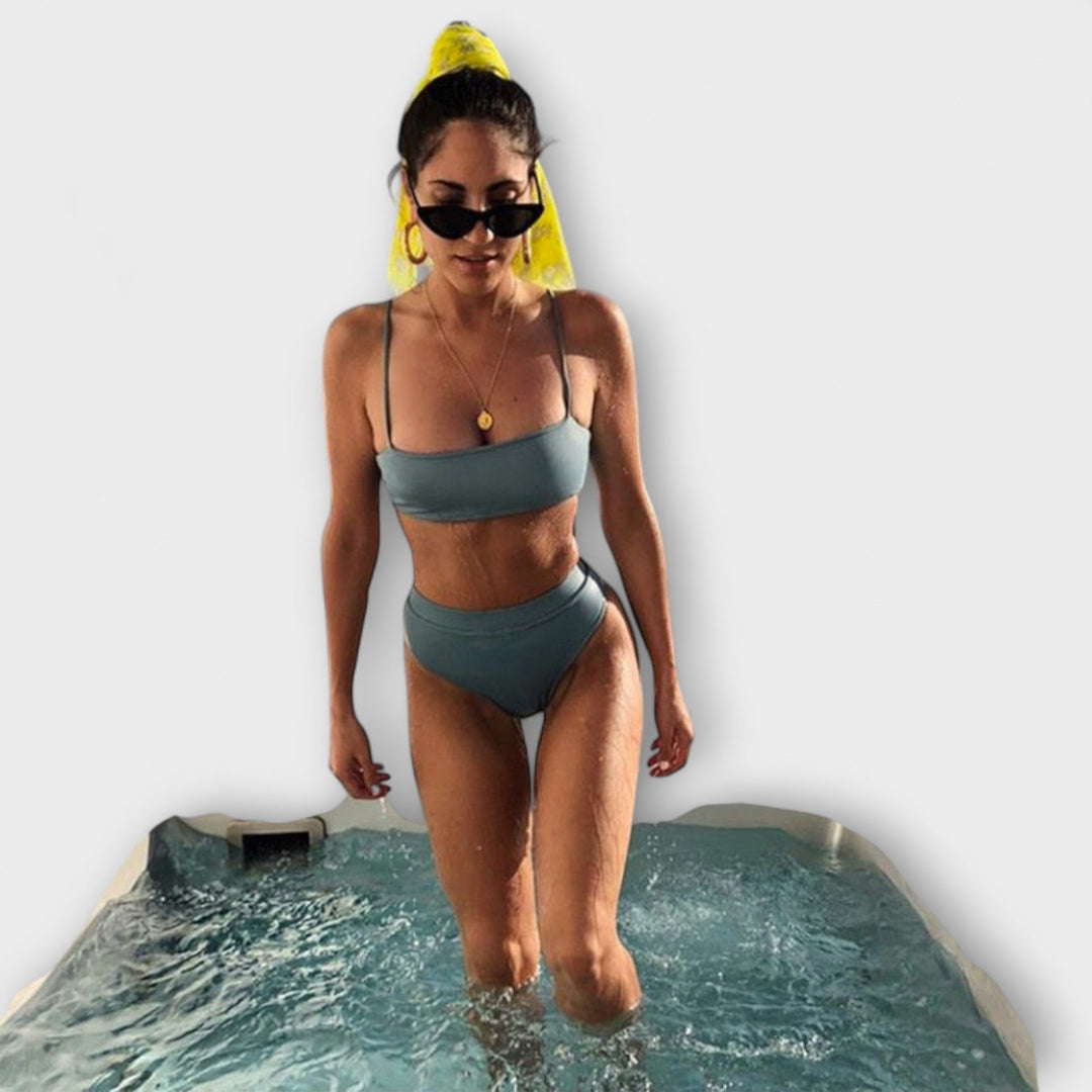 Saar - Bikini minimaliste à côtes