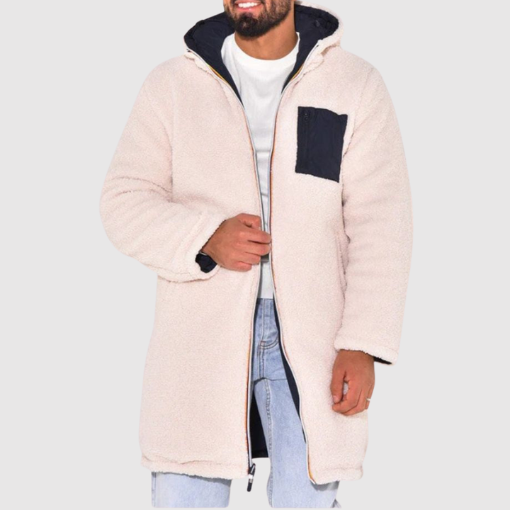Marek – Veste d'hiver réversible avec effet doux