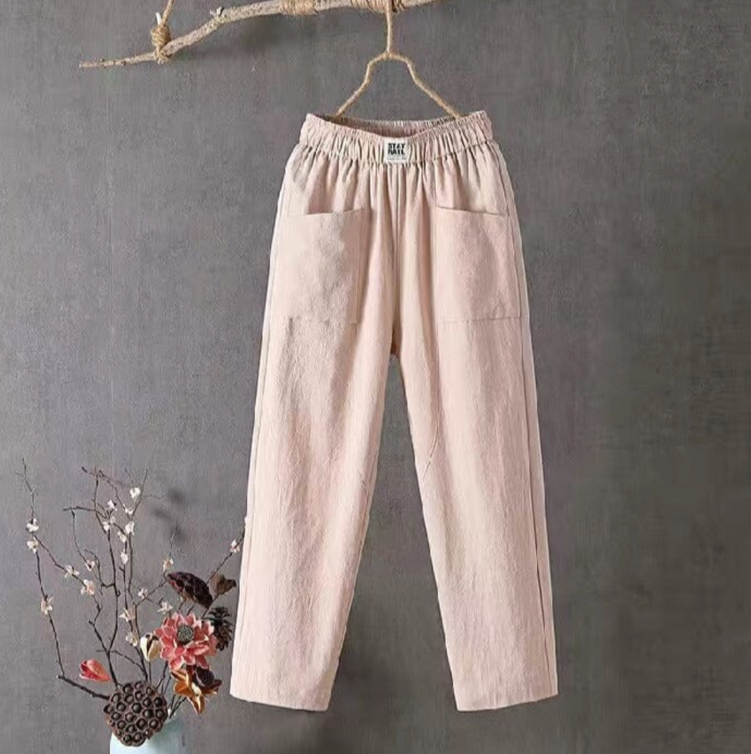 Nathalie - Pantalon Fluide D'Été