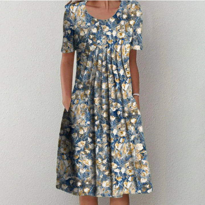 Marta - Robe Midi à Couches