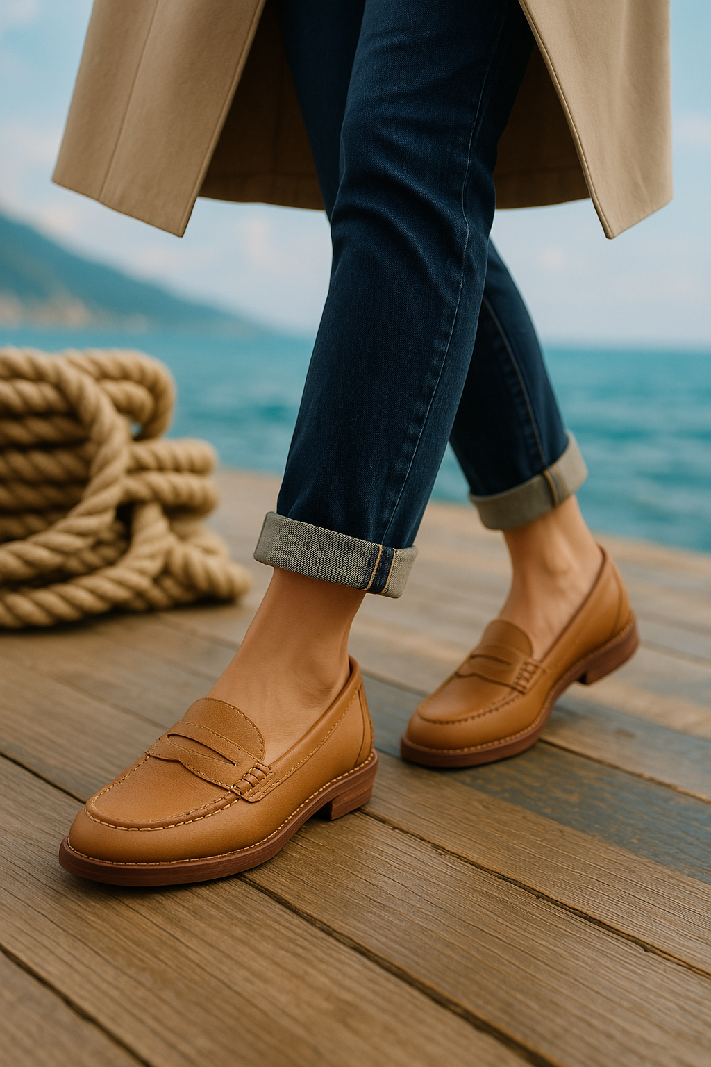 Camille - Mocassins élégant Femme