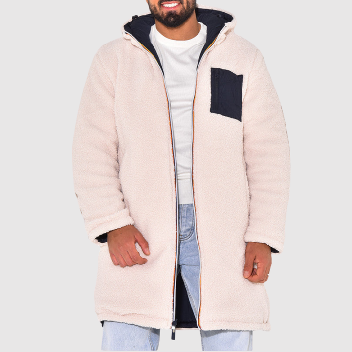 Marek – Veste d'hiver réversible avec effet doux
