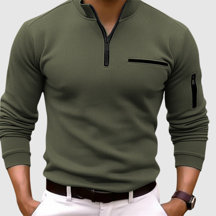 Lucas - Sweat à capuche moderne pour homme avec manches longues