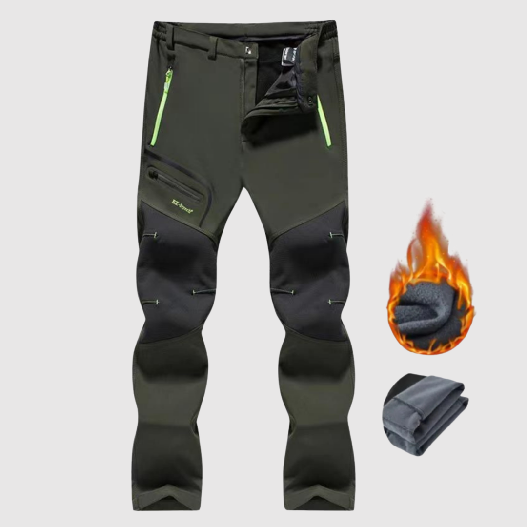 Leo - Pantalons de randonnée chauds pour conditions hivernales