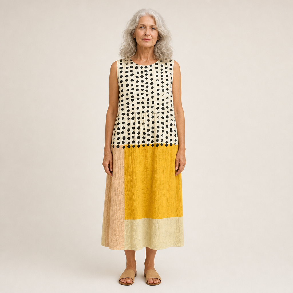 Sybille - Robe d’Été Confortable Sans Manches