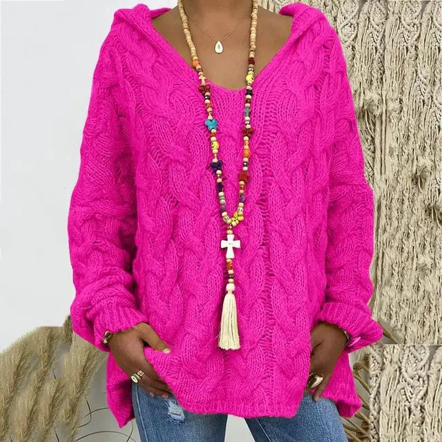 Odile - Pull doux col roulé femme