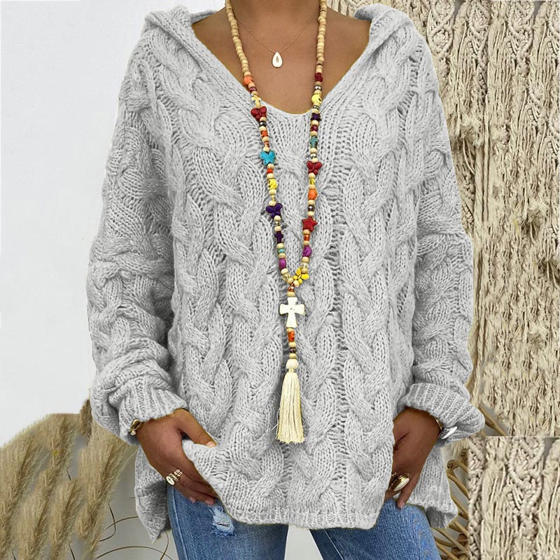 Odile - Pull doux col roulé femme