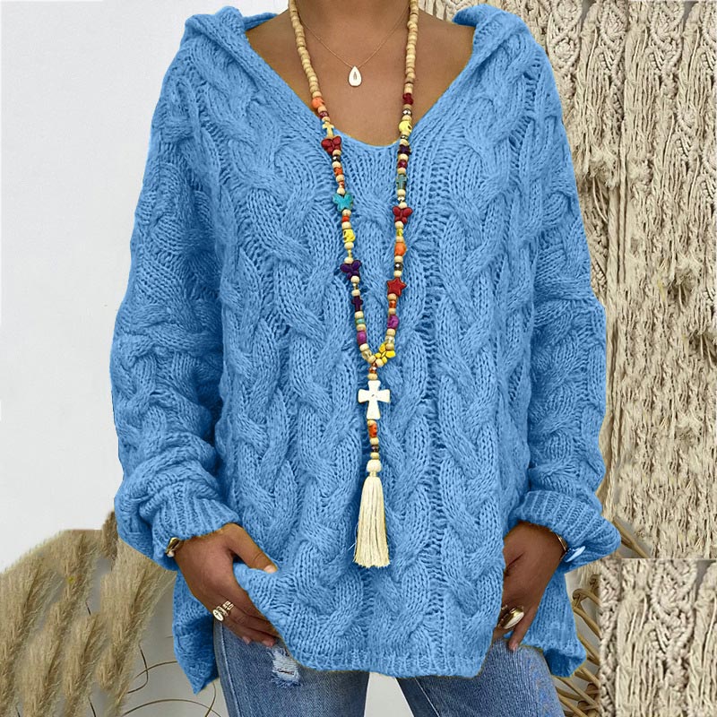 Odile - Pull doux col roulé femme