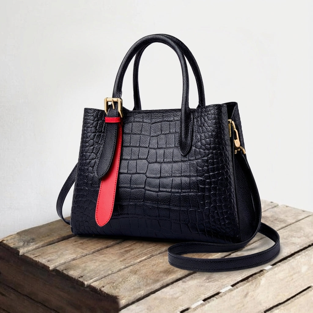Serena - Sac À Bandoulière En Cuir Véritable