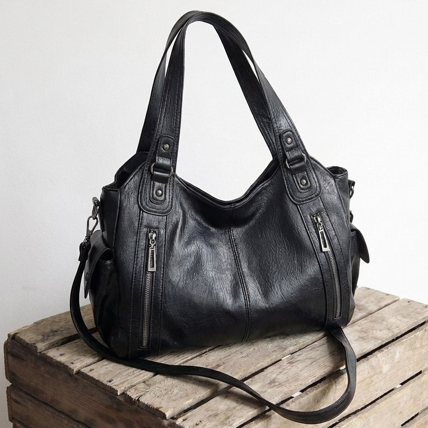 Valentina | Sac Hobo en Cuir Véritable