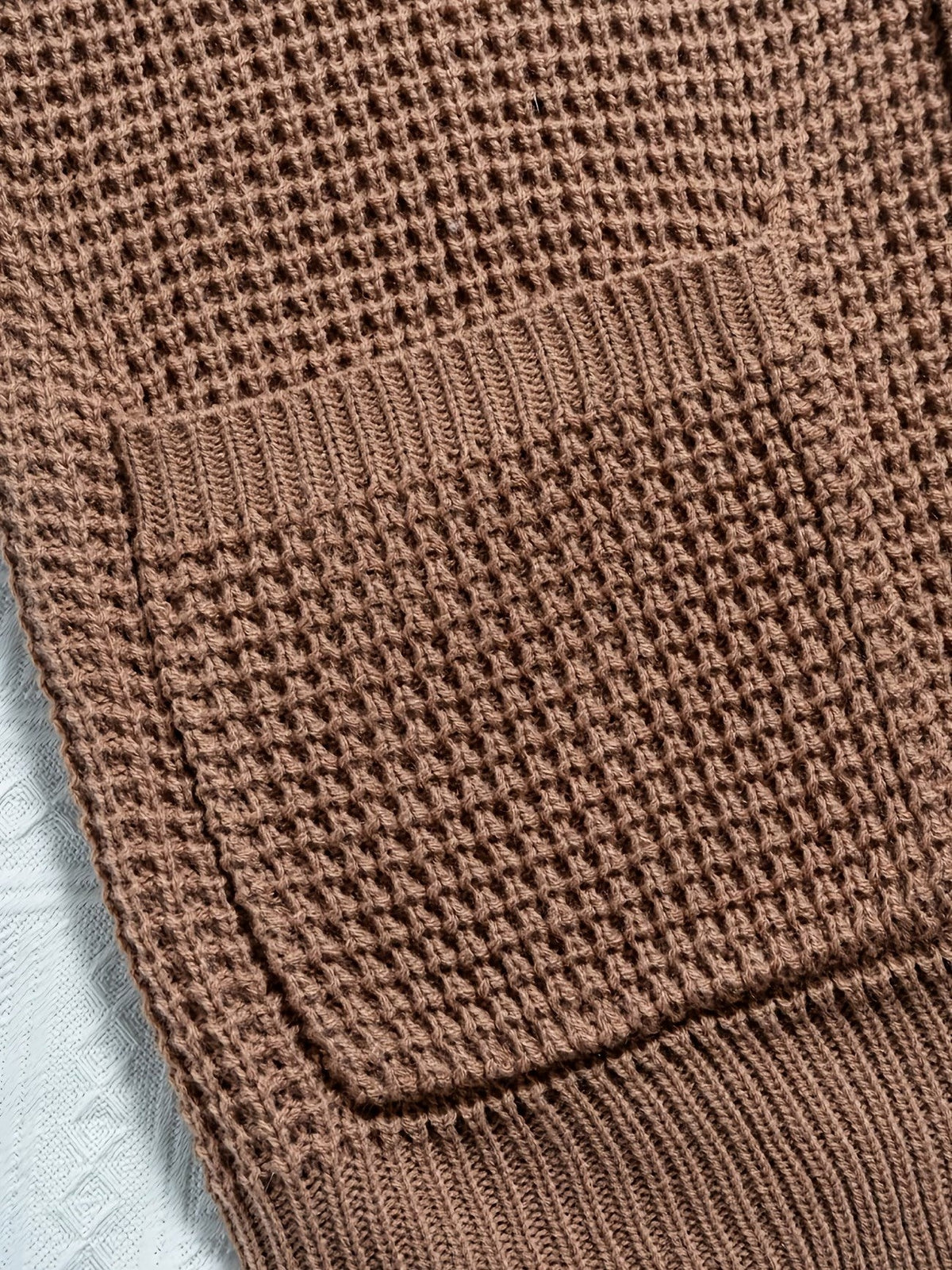 Noël - Gilet En Maille Gaufrée Homme